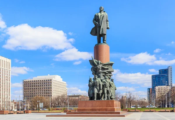 Monument to Lenin in Kaluga Square, Moscow — Stock Photo, Image