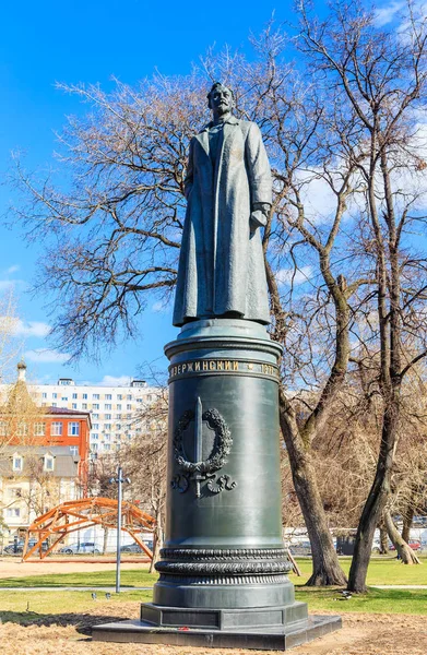 Monumento a Felix Dzerzhinsky no Parque de Arte Museon em Moscou , — Fotografia de Stock