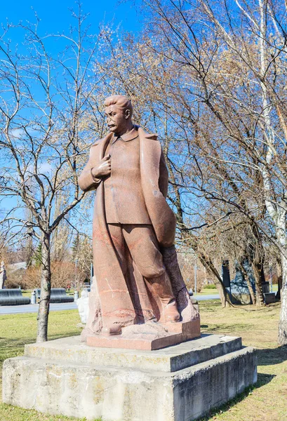 Monumento a Estaline. Parque de artes "Museon". Moscou, Rússia — Fotografia de Stock