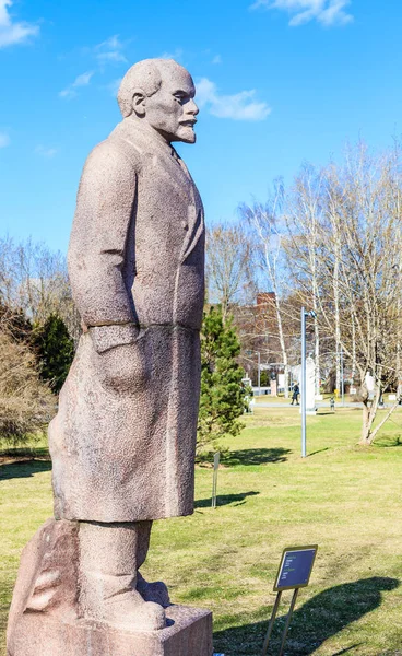Pomník Lenina. Parku umění "Museon". Moskva, Rusko — Stock fotografie