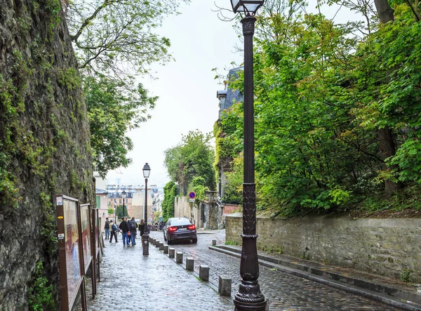 Улица де Соль. Montmartre, Париж — стоковое фото
