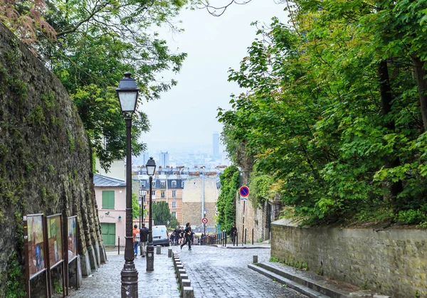 Rue des Saules. Montmartre, Paris — Photo