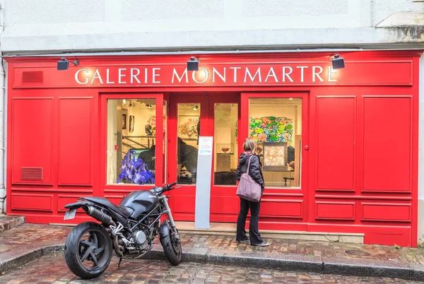 Galerie Montmartre, Montmartre, Paris, Ile de France, Γαλλία — Φωτογραφία Αρχείου