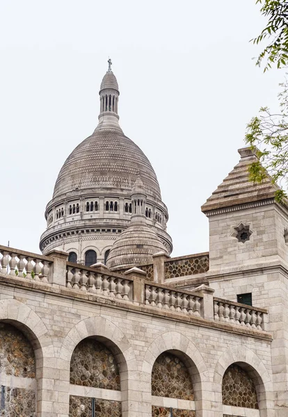 Basilique du Sacre C? ur, 1914. Hill Montmartre, Parijs, Frankrijk — Stockfoto