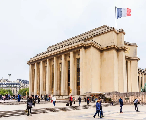 El Palais de Chaillot en París. Francia —  Fotos de Stock