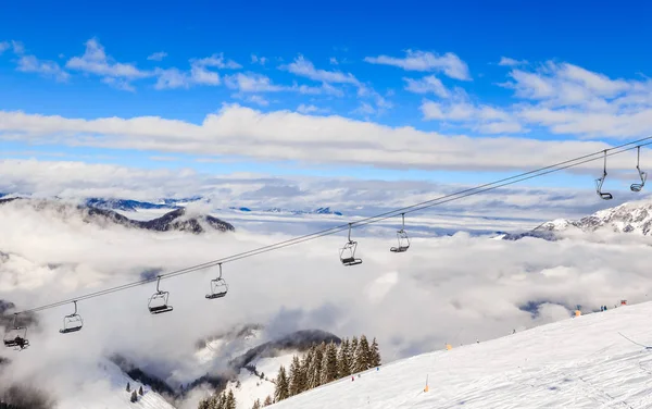 Remonte. Estación de esquí Soll, Tirol, Austria —  Fotos de Stock
