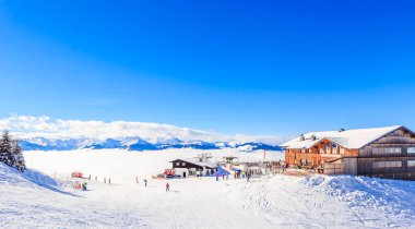 Kayak Merkezi Soll, Tyrol, Avusturya eteklerinde