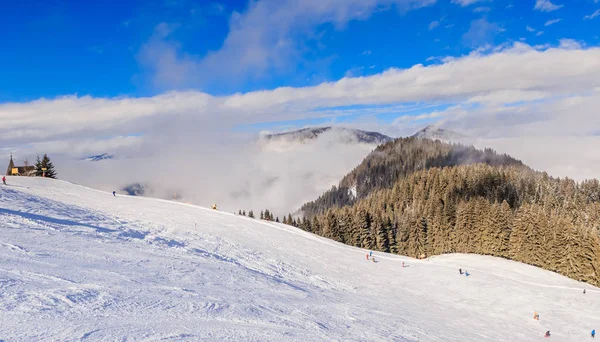 Kayak Merkezi Soll, Tyrol, Avusturya eteklerinde