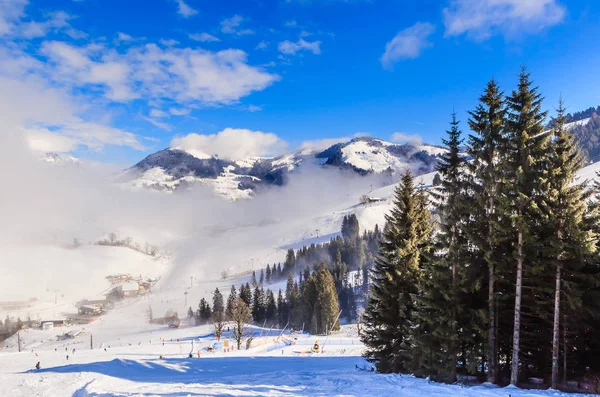 Kayak Merkezi Soll, Tyrol, Avusturya eteklerinde