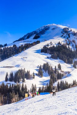 Kayak Merkezi Soll, Tyrol, Avusturya eteklerinde