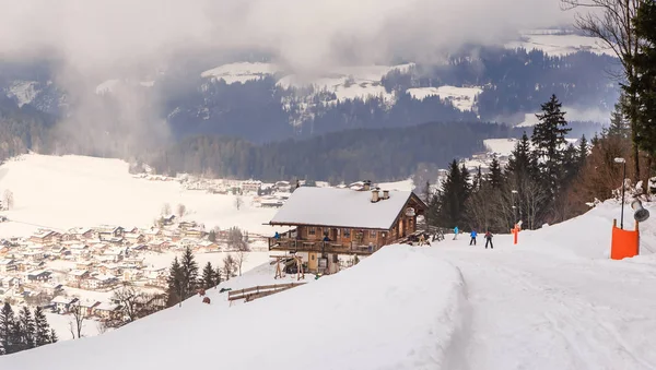 Kayak Merkezi Soll, Tyrol, Avusturya eteklerinde
