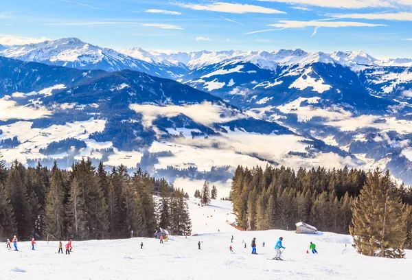 Kayak Merkezi Hopfgarten, Tyrol, Avusturya eteklerinde