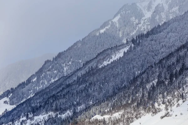 Pemandangan lereng gunung di spa austrian dan resor ski Bad Gasteinl, Austria — Stok Foto