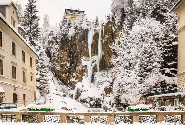 Kış Avusturyalı spa ve Kayak Merkezi Bad Gastein, Avusturya — Stok fotoğraf