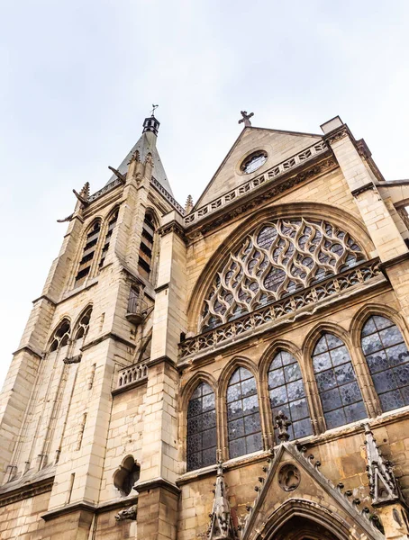 Церковь Сен-Северин в Париже. Франция — стоковое фото