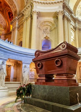 Napoleon Bonaparte.The St. Louis Katedrali Invalides Türbesi