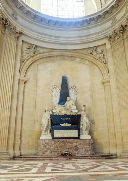 The National Residence of the Invalids. Marshal Vauban's tomb. — Stock Photo, Image