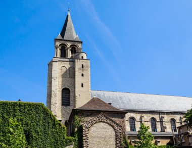 Abbaye Saint-Germain-des-Pres abbey görünümünü