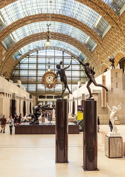 Vue de l'intérieur du Musée d'Orsay, Paris, France — Photo