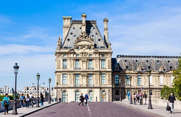 Florapavillon, Jalousie und Pont Royal. Paris. Frankreich — Stockfoto
