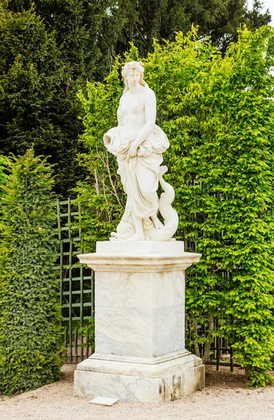 Statue Water by Pierre Le Gros.  Park of the Palace Versailles — Stock Photo, Image