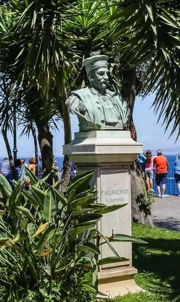 Busto in bronzo di Francesco Saverio Gargiulo, F. S. Gargiulo, 1924 , — Foto Stock