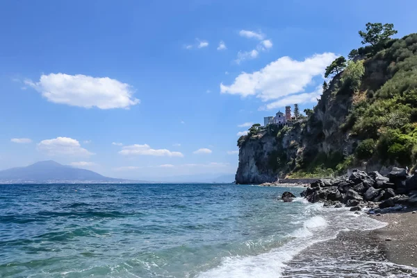 Vico Equense Itália Julho 2017 Vista Hotel Para Costa Amalfitana — Fotografia de Stock