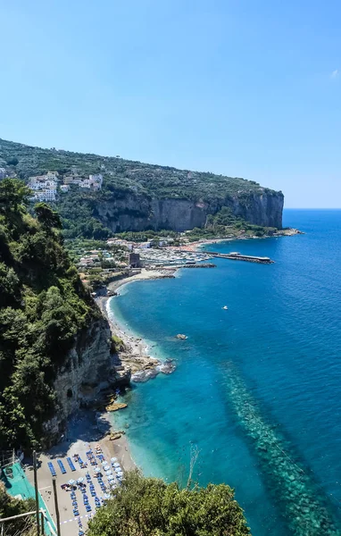 Die Amalfiküste Der Nähe Von Vico Equense Italien — Stockfoto