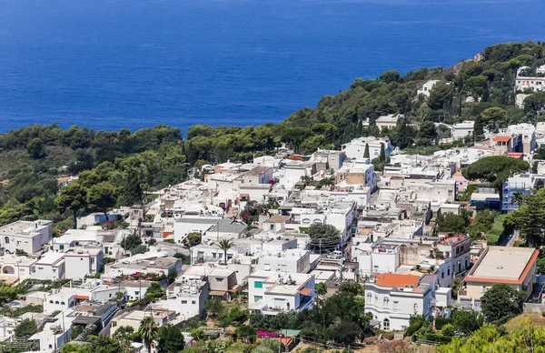 Краєвид острова, вид зверху. Anacapri. Капрі — стокове фото