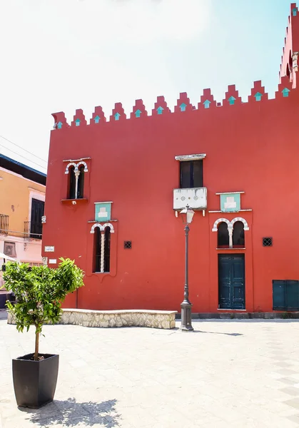 Rotes Haus Casa Rossa Museum Anacapri Capri Italien — Stockfoto