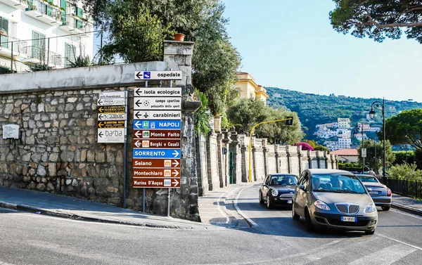 Street City Vico Equense Italy — Stock Photo, Image