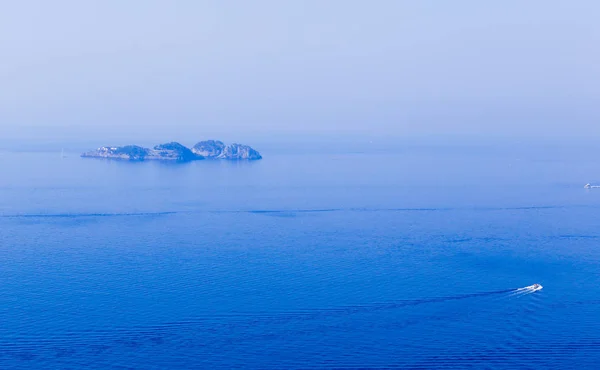 Vista de Li Galli, an archipelago belonging to the town of Posit — Stock Photo, Image