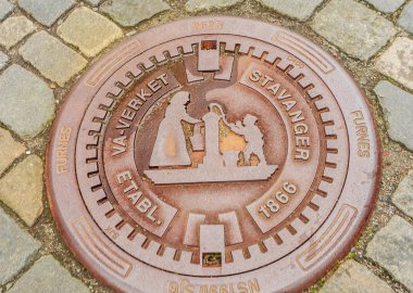 Stavanger, Norveç 'teki orijinal rögar kapağı