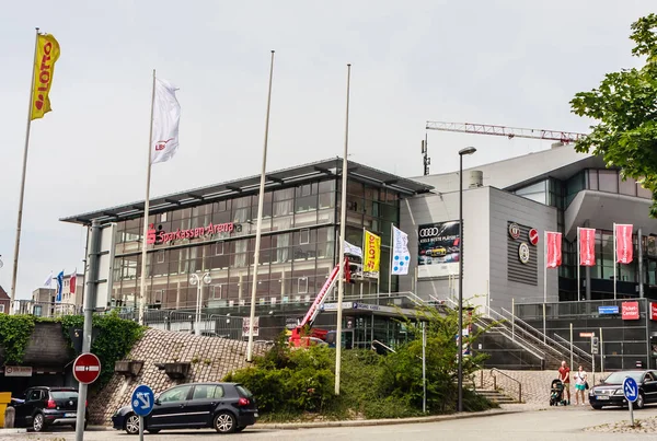 Kongresový sál Sparkassen-Arena, dříve Ostseehalle, Kiel, Schlesw — Stock fotografie
