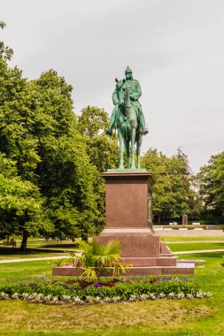 Kaiser-Wilhelm-Denkmal Anıtı, Kiel, Holstein, Germa