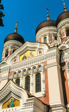 Tallinn 'deki Toopmea tepesindeki Alexander-Nevski Katedrali' nin bir parçası.,