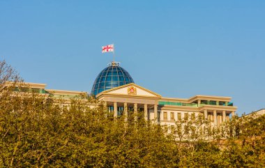 Tiflis, Gürcistan. Cumhurbaşkanlığı yönetim Sarayı, Avlabari R