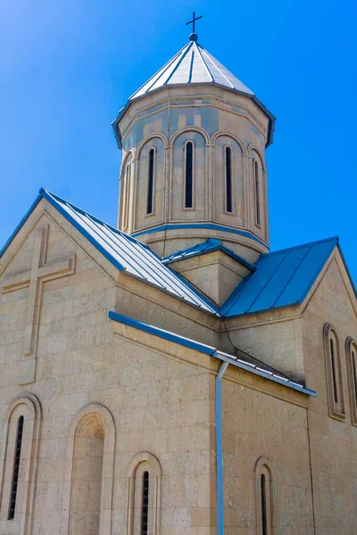 Iglesia San Nicolás Fortaleza Narikala Tiflis Capital Georgia Europa Oriental — Foto de Stock