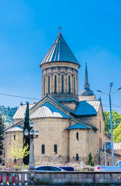 Catedral Sioni Dormición Construida Siglo Vii Tiflis Georgia — Foto de Stock