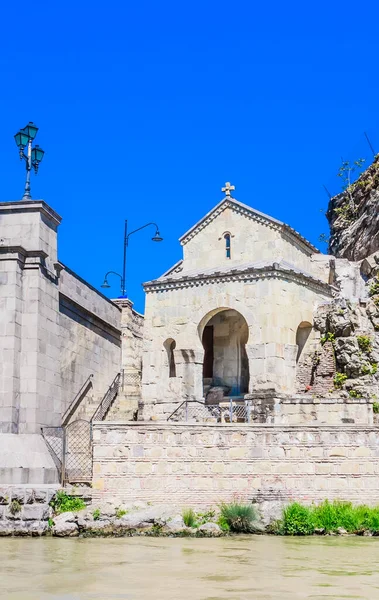 Eglise Abo Tbilissi Sur Rive Rivière Kura Tbilissi Géorgie — Photo