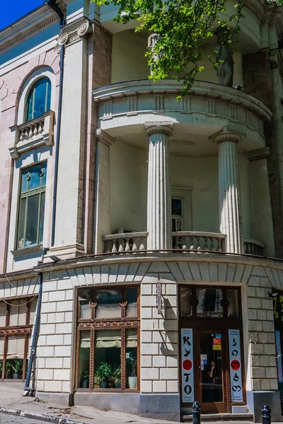 Byggnaden Den Tidigare Officersförsamlingen Rustaveli Avenue Tbilisi Georgien — Stockfoto