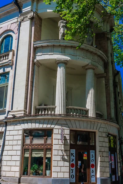 Budova Bývalý Důstojník Shromáždění Nachází Rustaveli Avenue Tbilisi Georgia — Stock fotografie