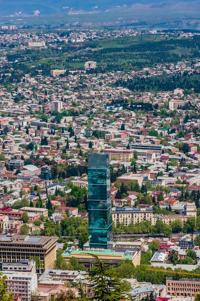 Millennium Hotel Старе Місто Сучасна Архітектура Вид Mtatsminda Тбілісі Georgi — стокове фото