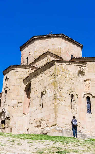 Monasterio Cruz Jvari Siglo Vii Mtskheta Mtskheta Mtianeti Georgia — Foto de Stock