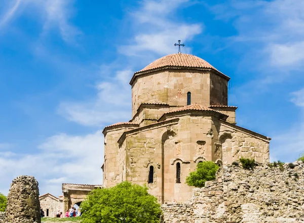 Monasterio Cruz Jvari Siglo Vii Mtskheta Mtskheta Mtianeti Georgia — Foto de Stock
