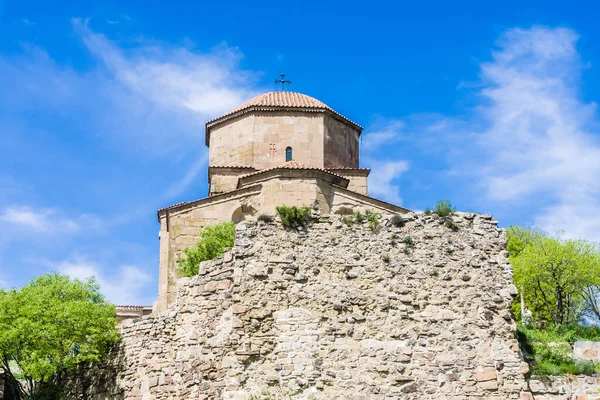 Monasterio Cruz Jvari Siglo Vii Mtskheta Mtskheta Mtianeti Georgia — Foto de Stock