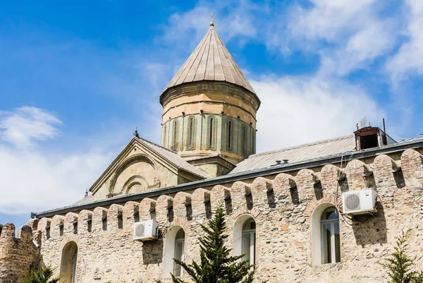 Cathédrale Svetitskhoveli Cathédrale Orthodoxe Orientale Dans Ville Historique Mtskheta Géorgie — Photo