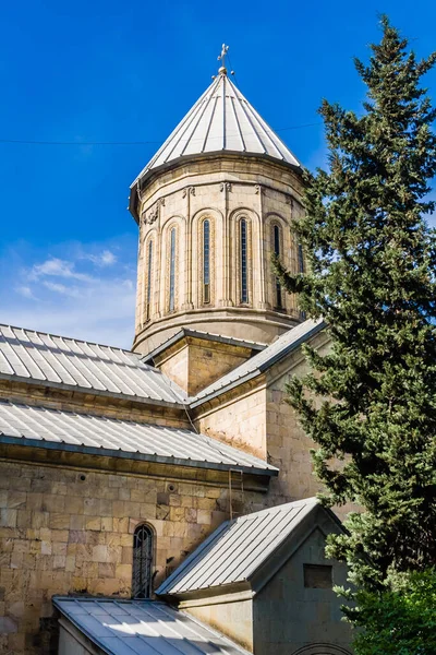 Iglesia Apostólica Armenia Norashen Tbilisi Ubicada Barrio Antiguo Capital Georgi — Foto de Stock