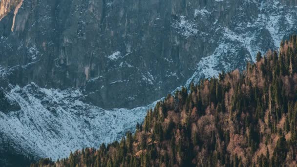 Abchazië Caucasus Mountains — Stockvideo