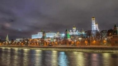 Moskova Kremlin manzarası. Rusya